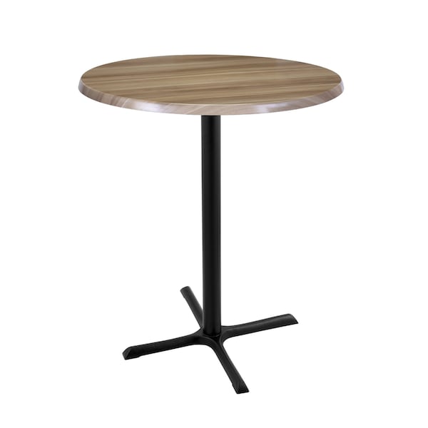 42" Tall In/Outdoor All-Season Table, 30" dia. Natural Top